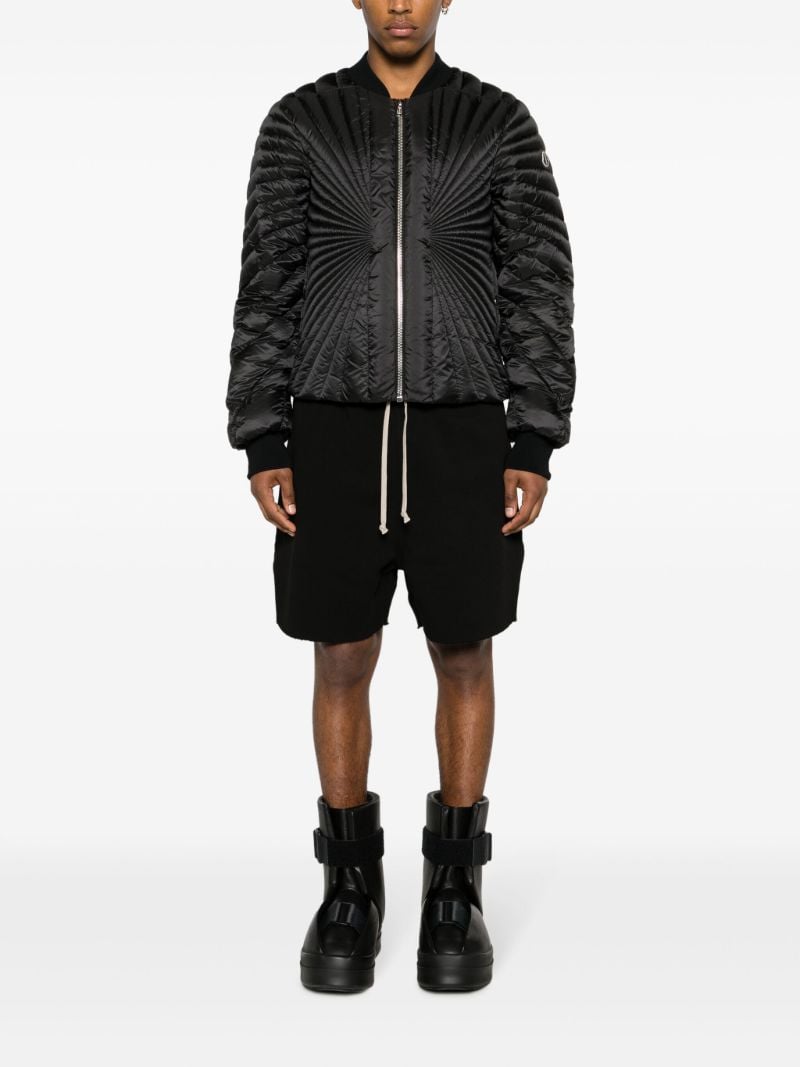 Black Radiance Quilted Jacket