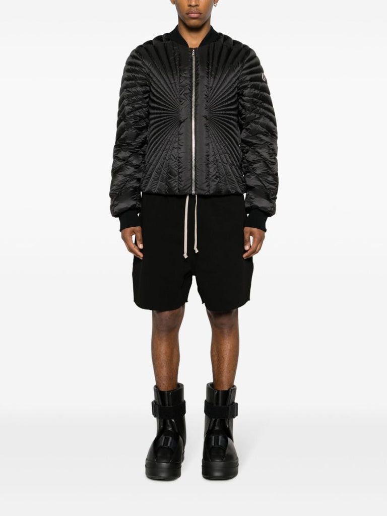 Black Radiance Quilted Jacket