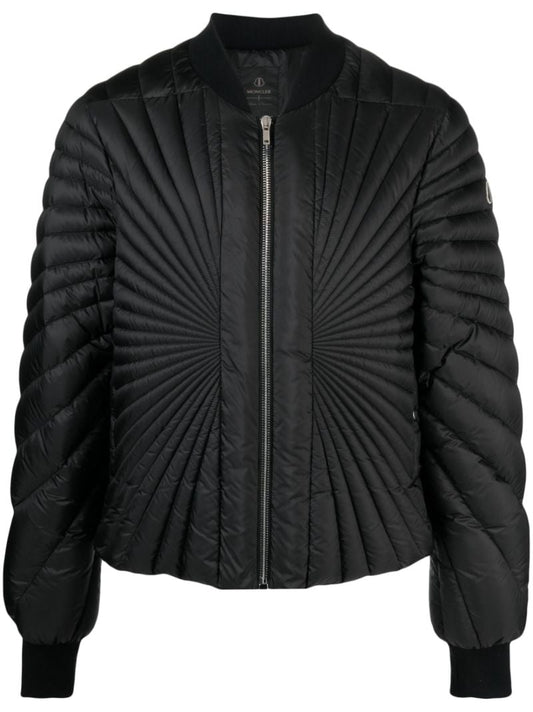 Black Radiance Quilted Jacket