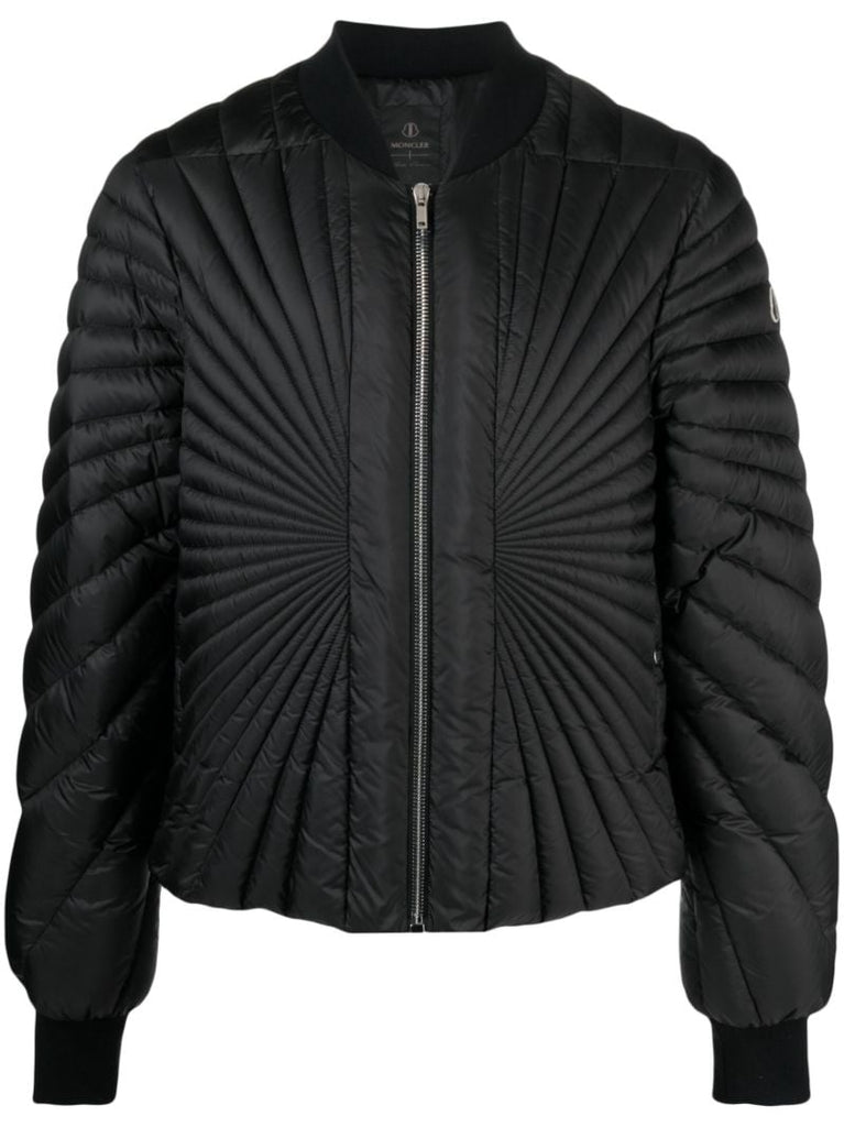 Black Radiance Quilted Jacket