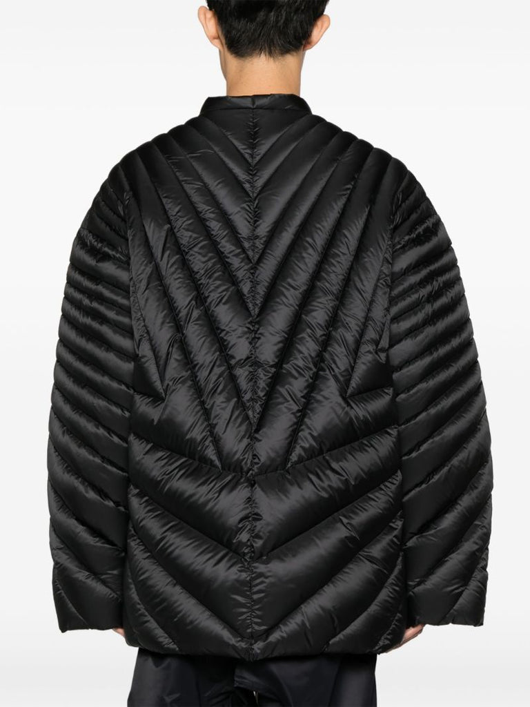 Black Radiance Quilted Coat