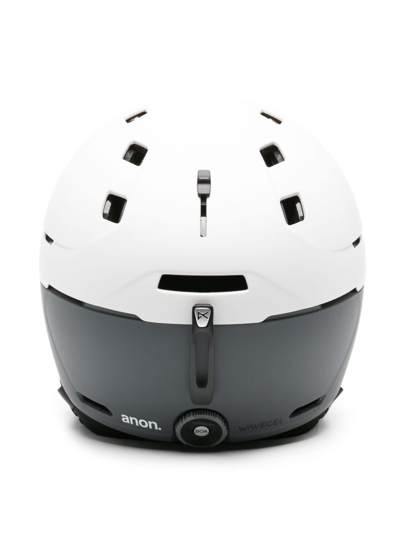 White Merak Wavecel Snowboard Helmet