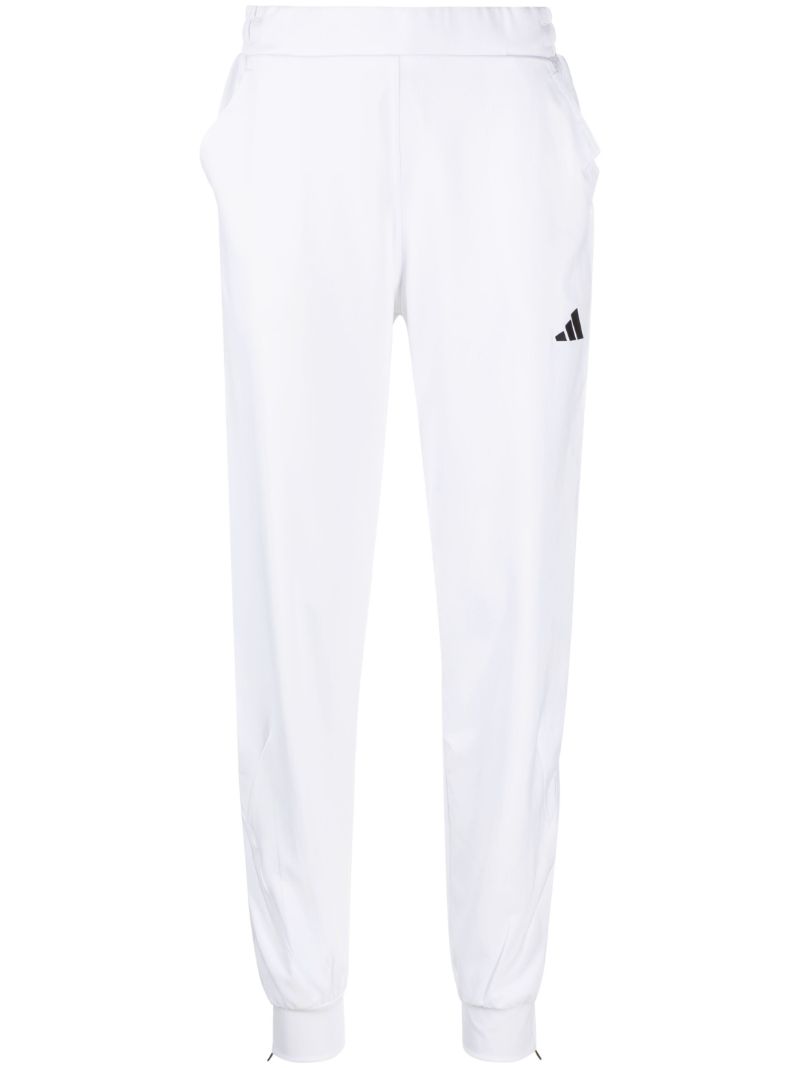 White Pro Track Pants