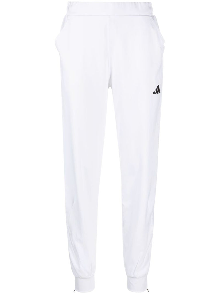 White Pro Track Pants