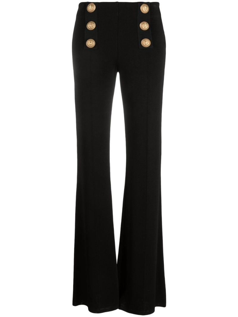 Black Double Breasted Trousers