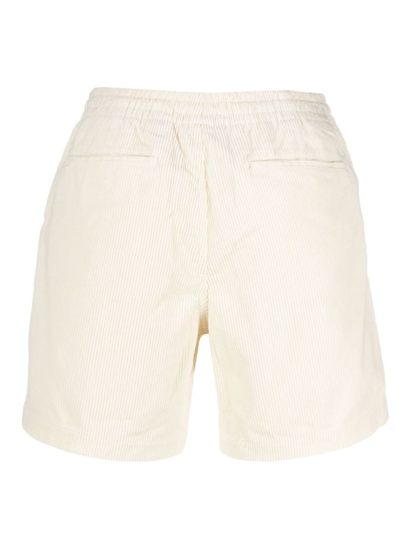 Neutral Corduroy Cotton Deck Shorts