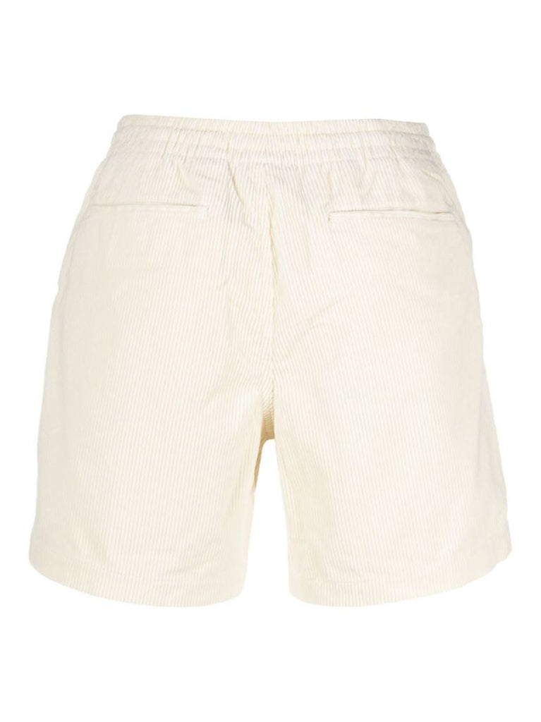 Neutral Corduroy Cotton Deck Shorts