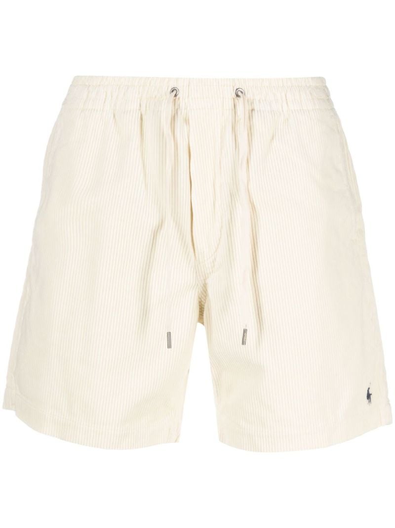 Neutral Corduroy Cotton Deck Shorts