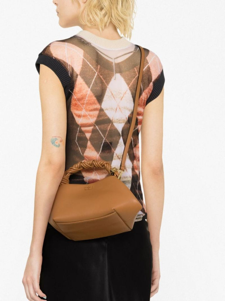 Brown Bou Tote Bag