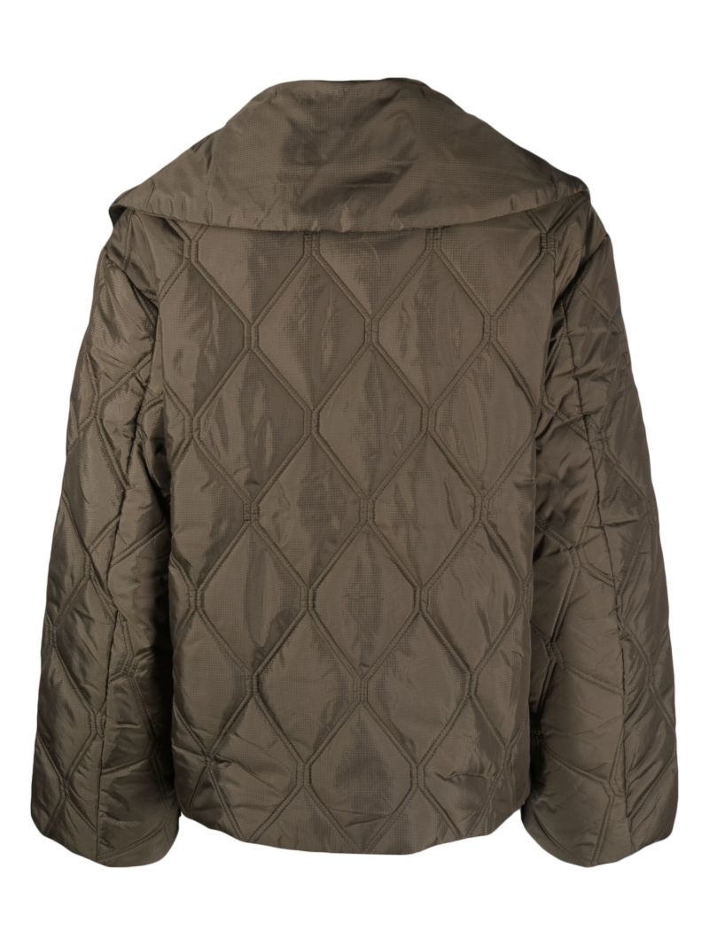 Green Quilted Jacket