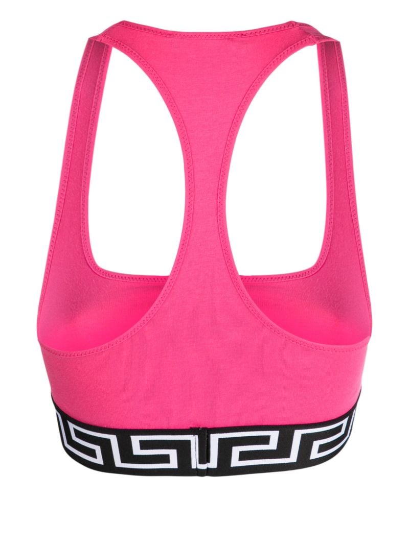 Pink Topeka Cotton Sports Bra