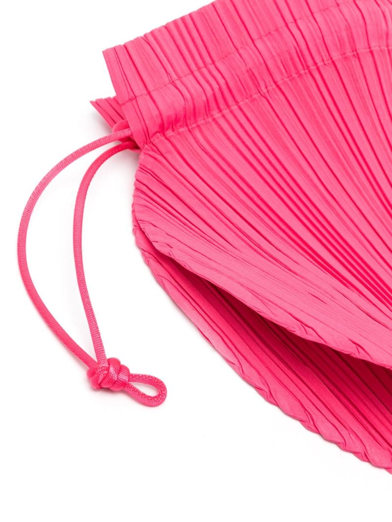 Pink Coconut Pleats Tote Bag