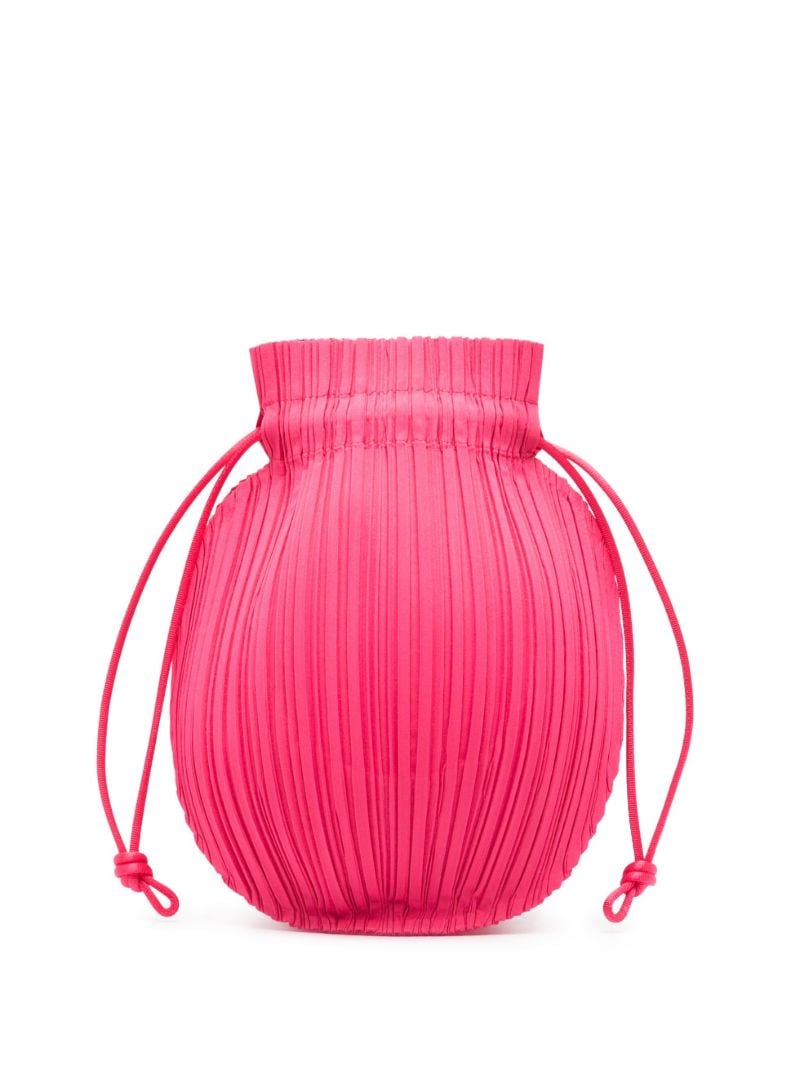 Pink Coconut Pleats Tote Bag