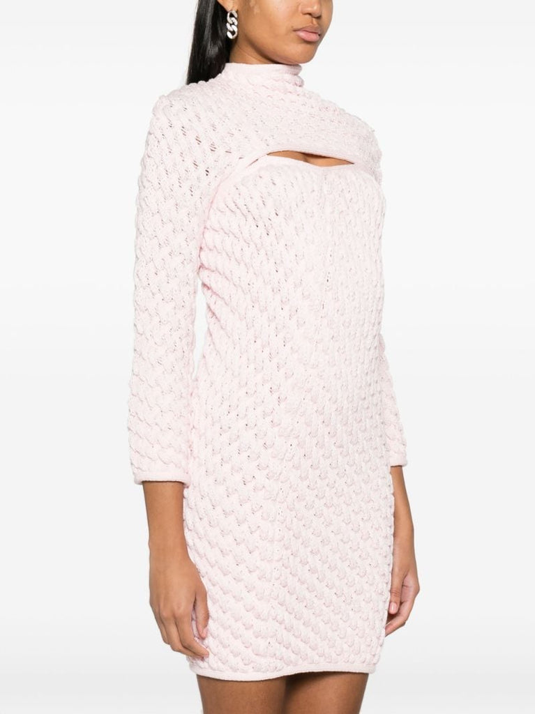 Pink Cereal Knitted Neck Warmer