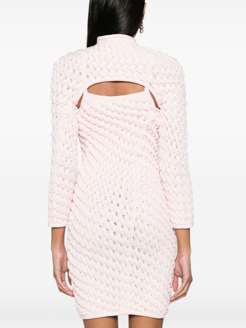 Pink Cereal Knitted Neck Warmer
