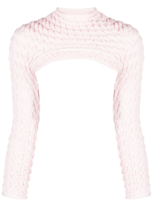 Pink Cereal Knitted Neck Warmer