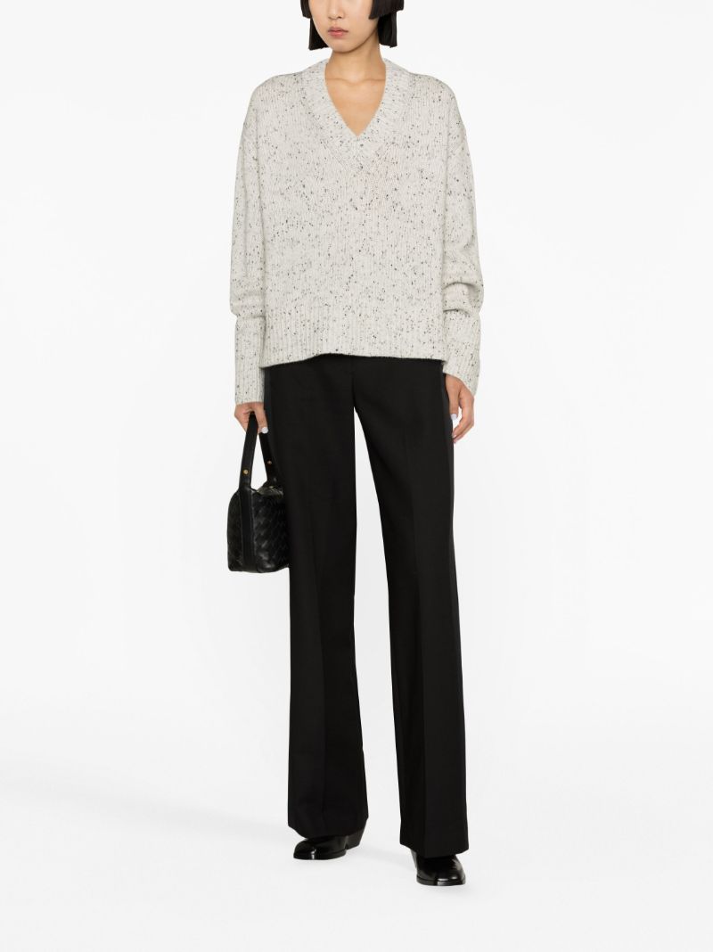 Grey Aletta Cashmere Sweater