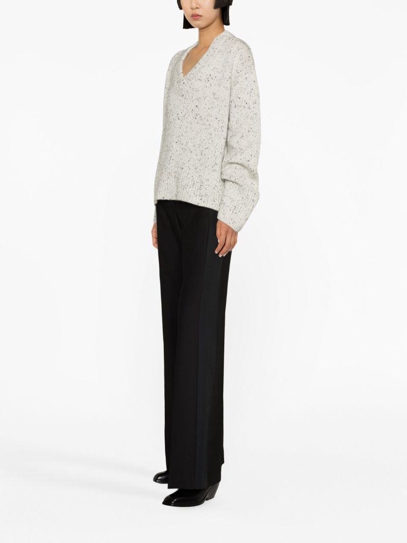 Grey Aletta Cashmere Sweater