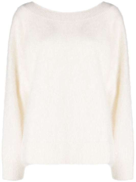 White Kamila Cashmere Sweater