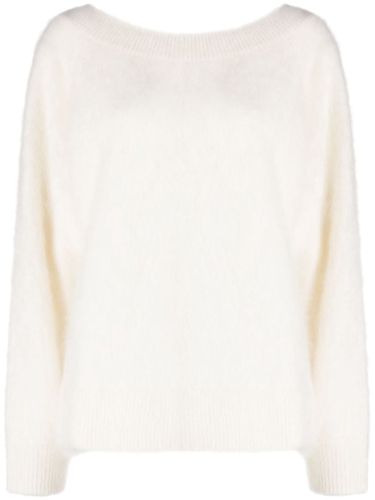 White Kamila Cashmere Sweater
