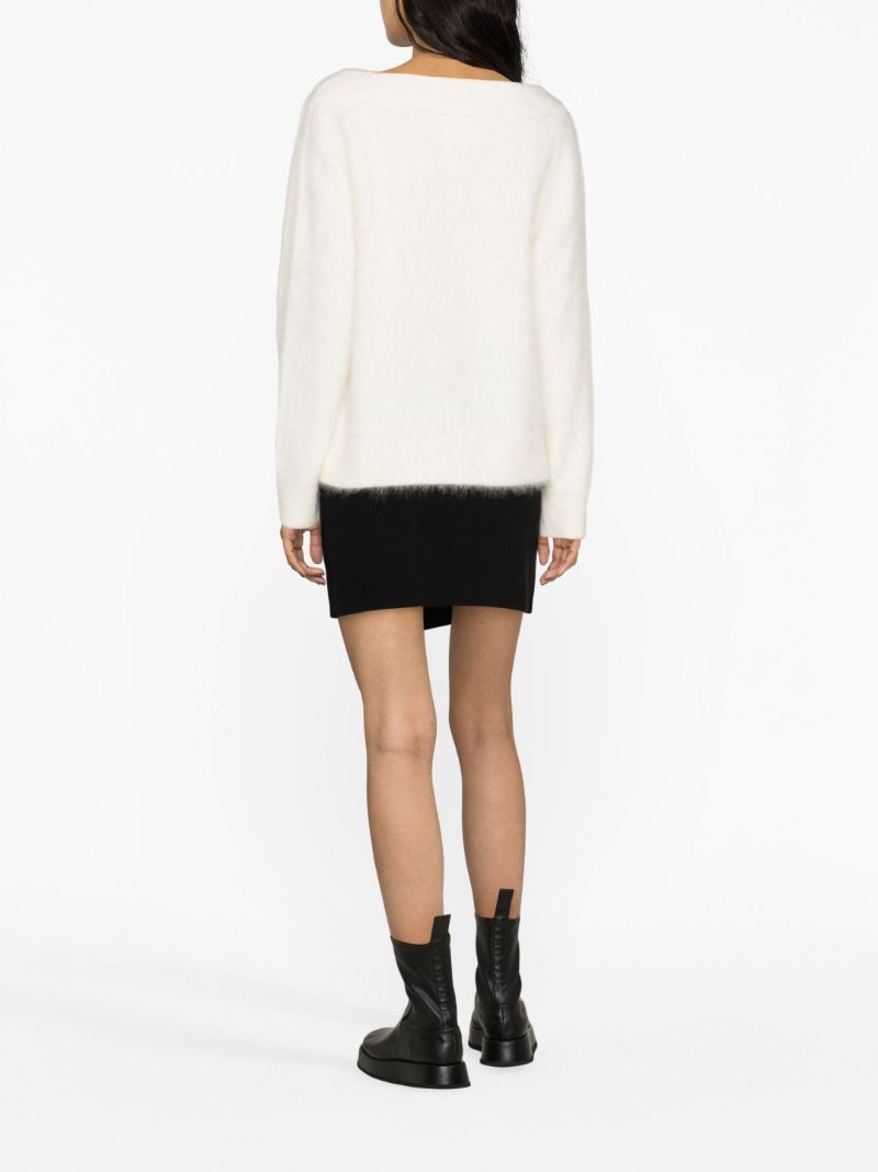 White Kamila Cashmere Sweater