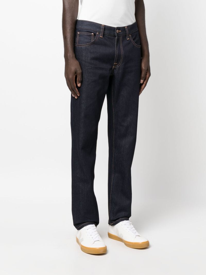 Blue Gritty Jackson Straight-leg Jeans