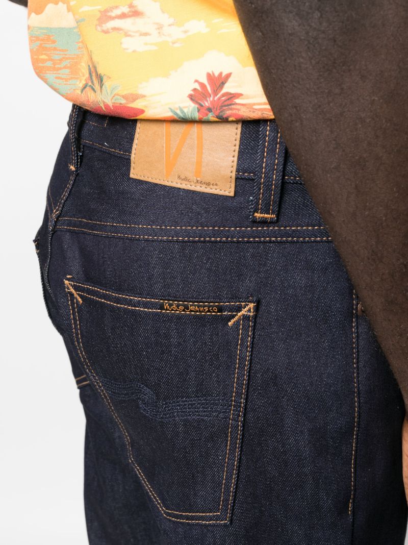 Blue Gritty Jackson Straight-leg Jeans