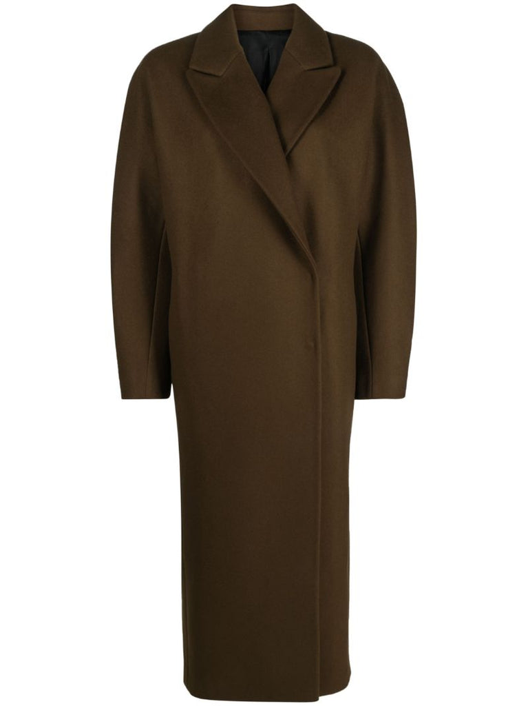 Brown Double-breasted Coat