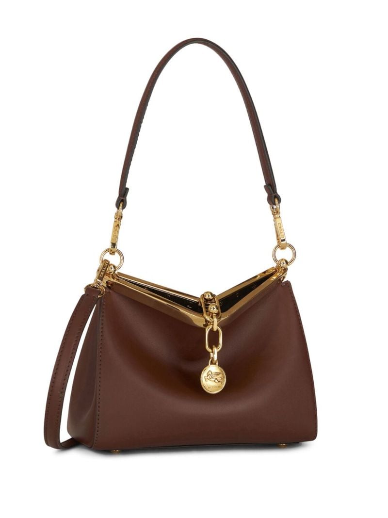 Brown Vela Mini Shoulder Bag