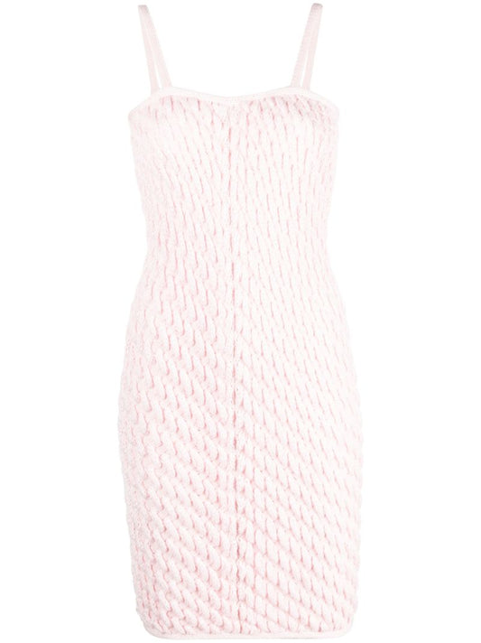 Pink Cereal Chunky-knit Dress