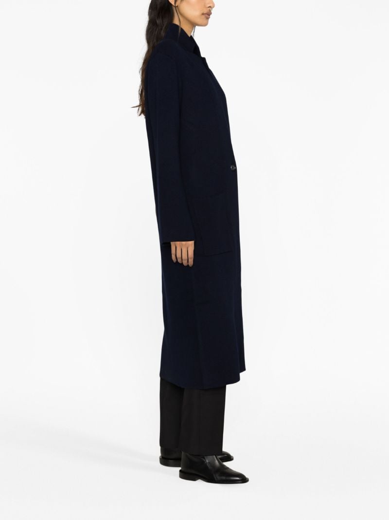 Blue Amie Cashmere Coat