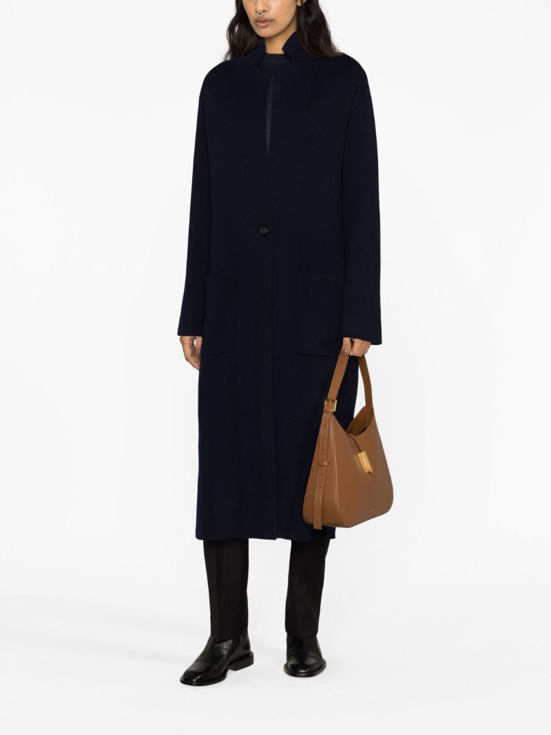 Blue Amie Cashmere Coat