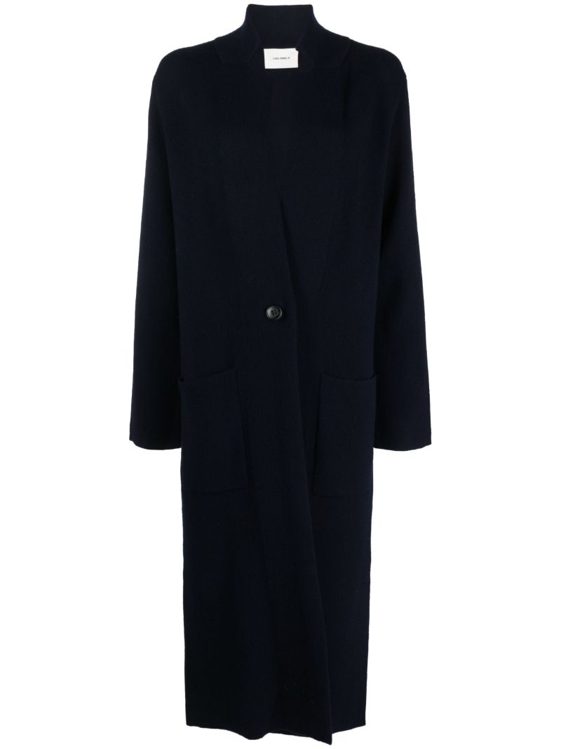 Blue Amie Cashmere Coat