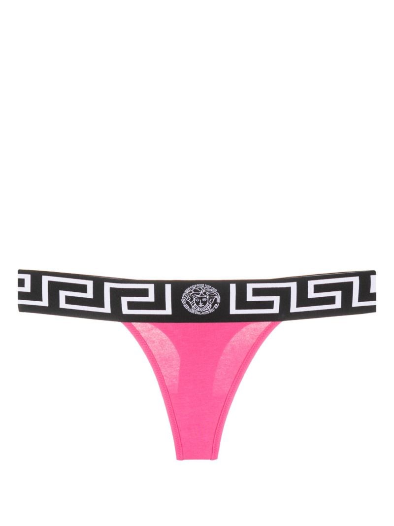 Pink Topeka Cotton Thong