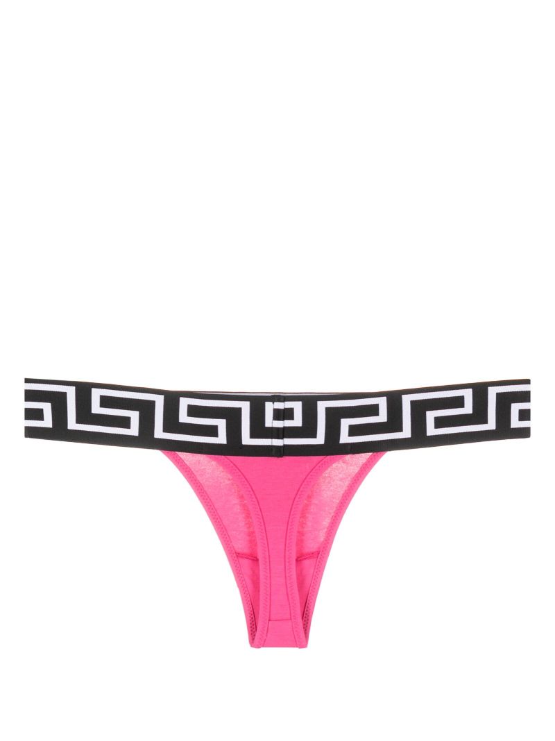Pink Topeka Cotton Thong