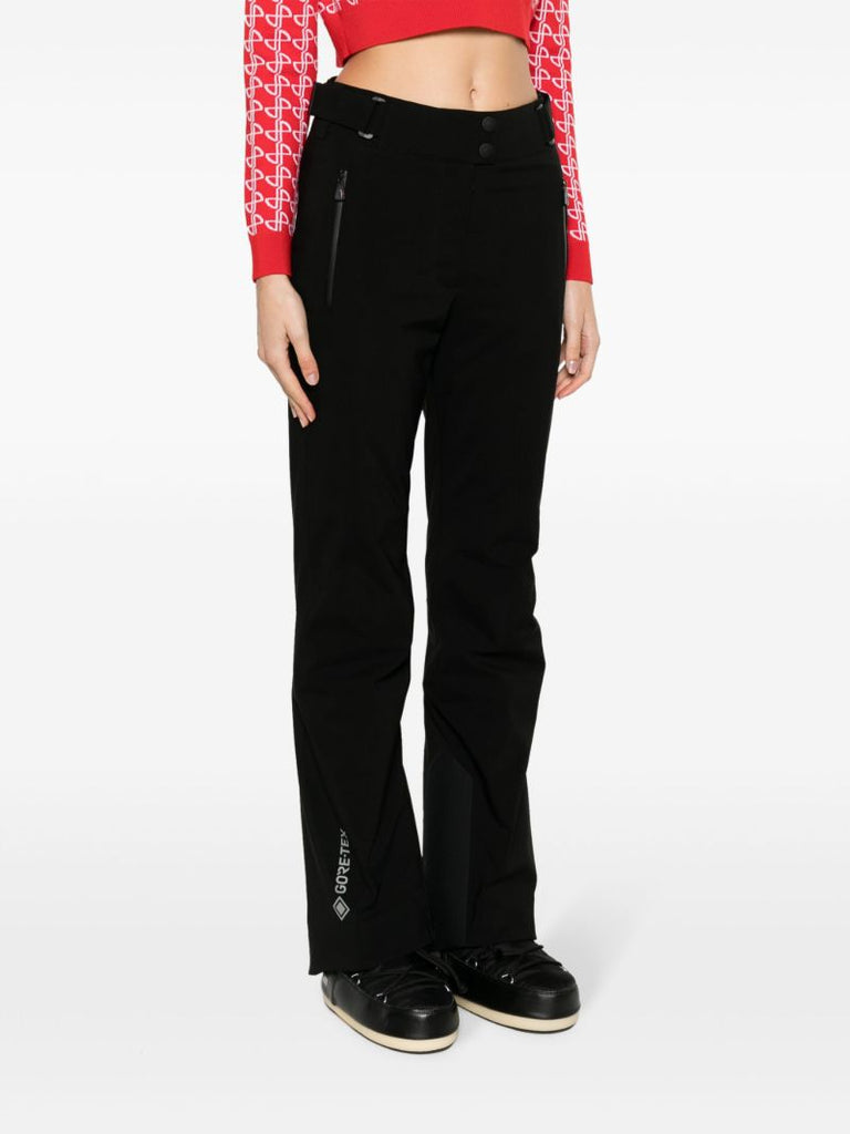 Black Flared-leg Ski Trousers