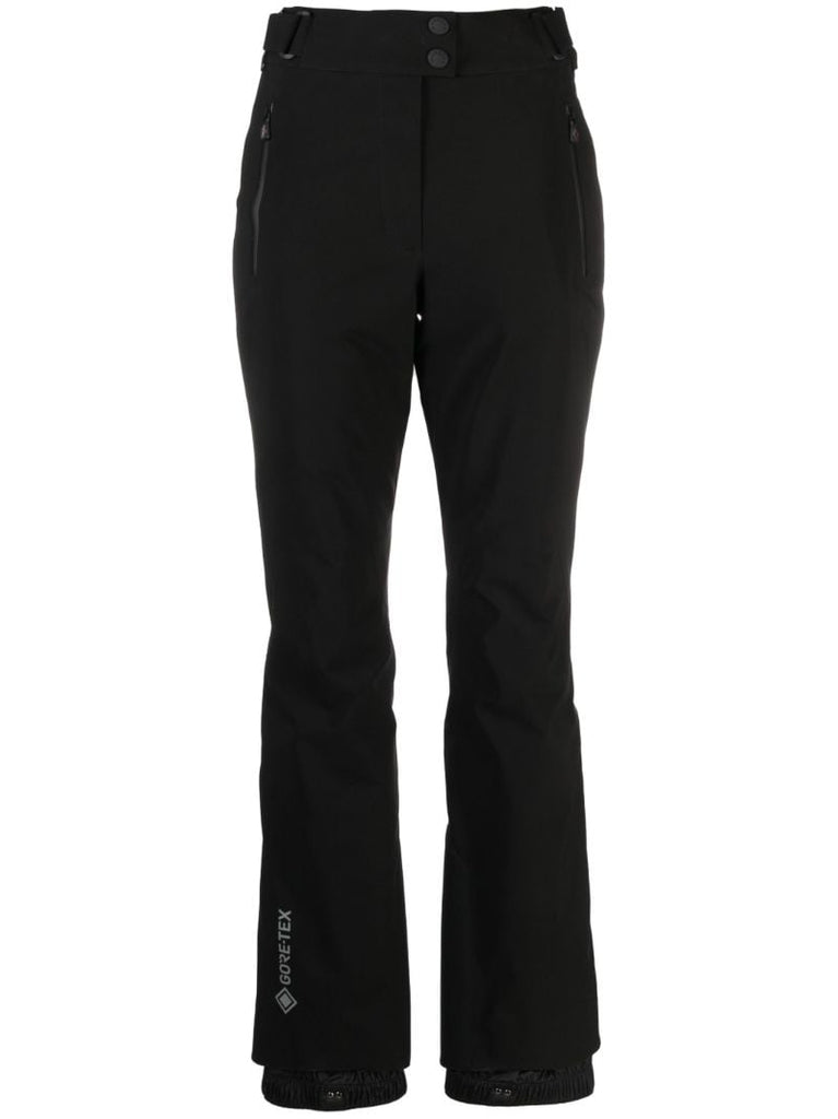 Black Flared-leg Ski Trousers