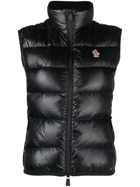 Black Quilted Gilet