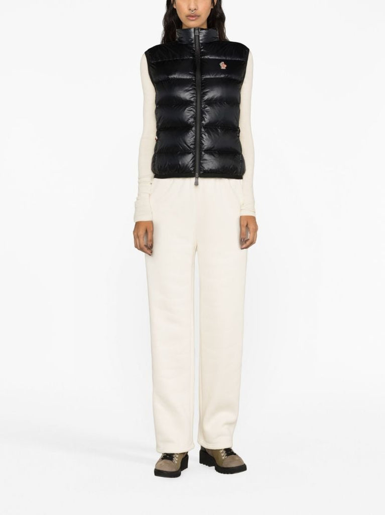 Black Quilted Gilet