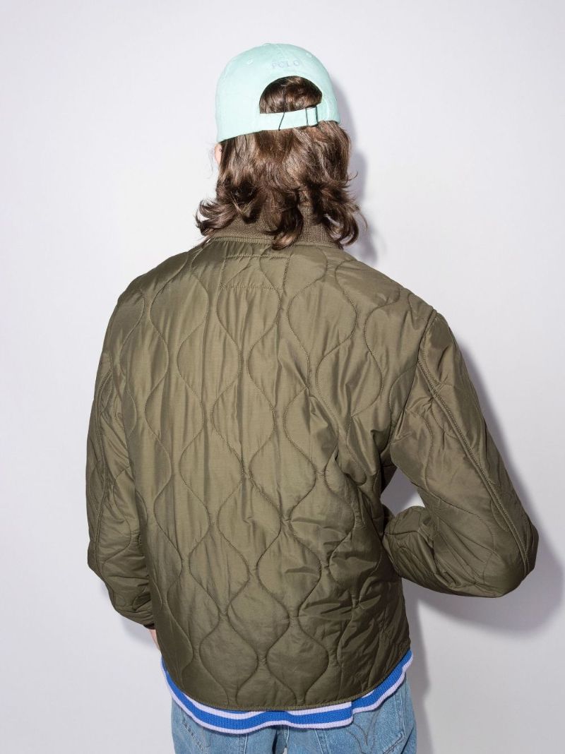 Quilted Bomber Jacket