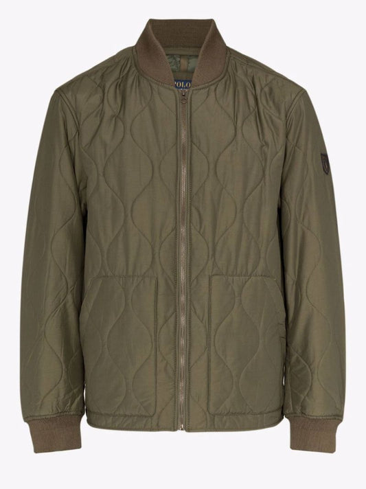 Quilted Bomber Jacket