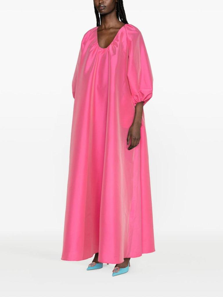 Pink George Draped Maxi Dress