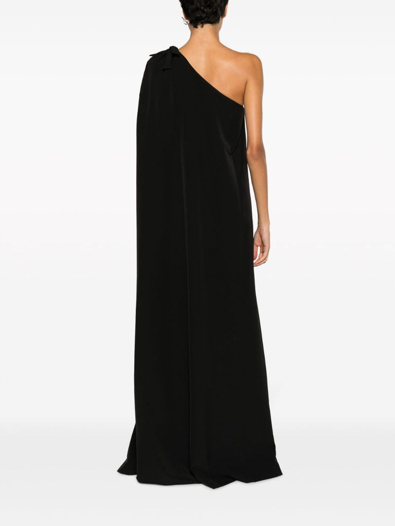 Black Sammy One-shoulder Maxi Dress