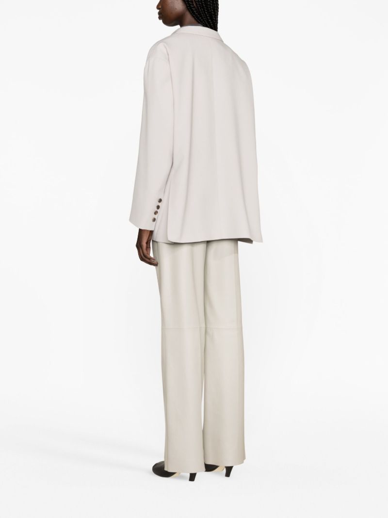 Grey Bea Oversized Single-breasted Blazer