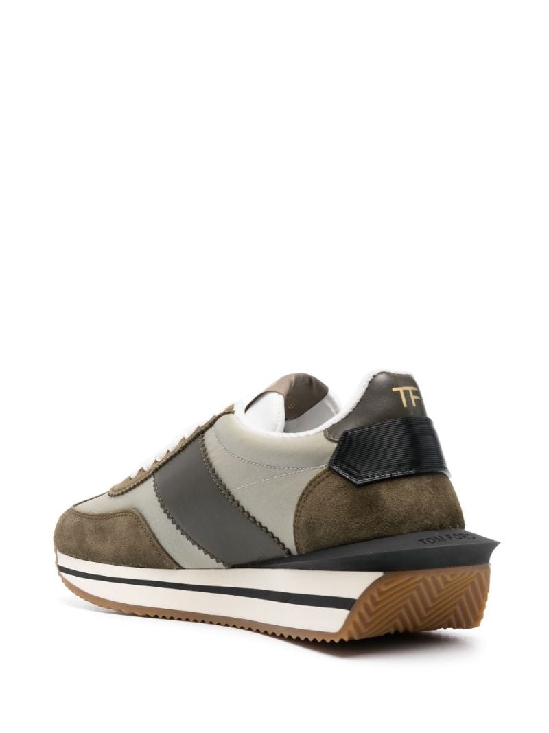 Green James Low Top Sneakers