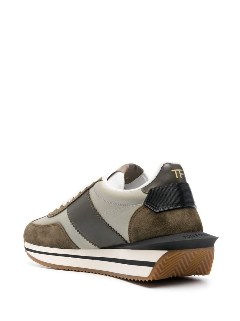 Green James Low Top Sneakers