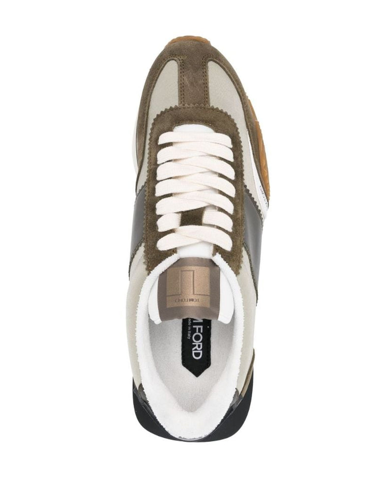 Green James Low Top Sneakers