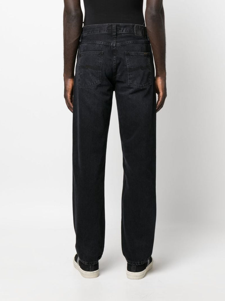 Black Rad Rufus Straight-leg Jeans