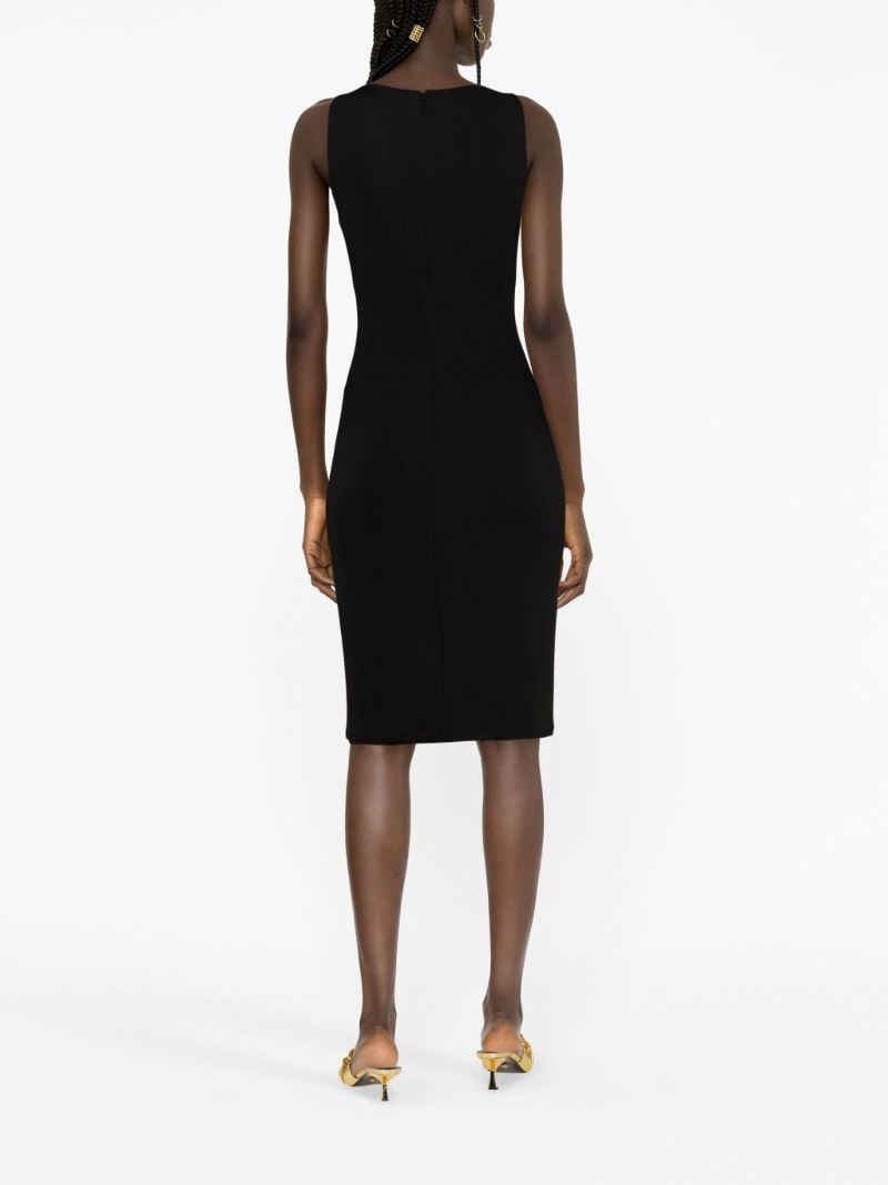 Black Medusa 95' Cowl Neck Dress