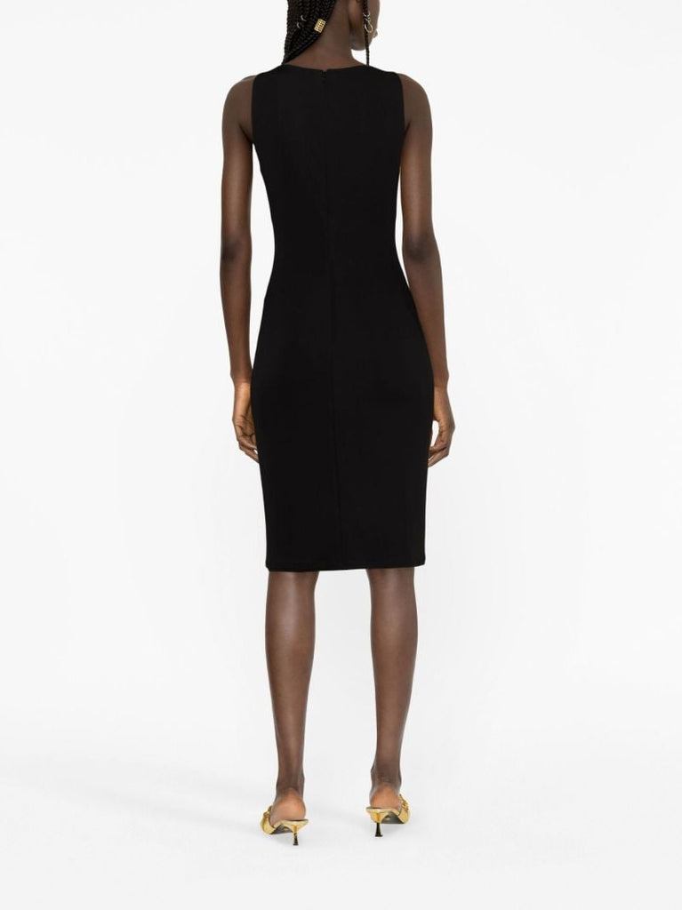 Black Medusa 95' Cowl Neck Dress